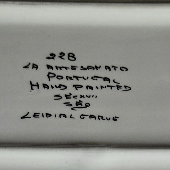 Hand Painted Portugese Hanging Tray - Picture 6 of 10